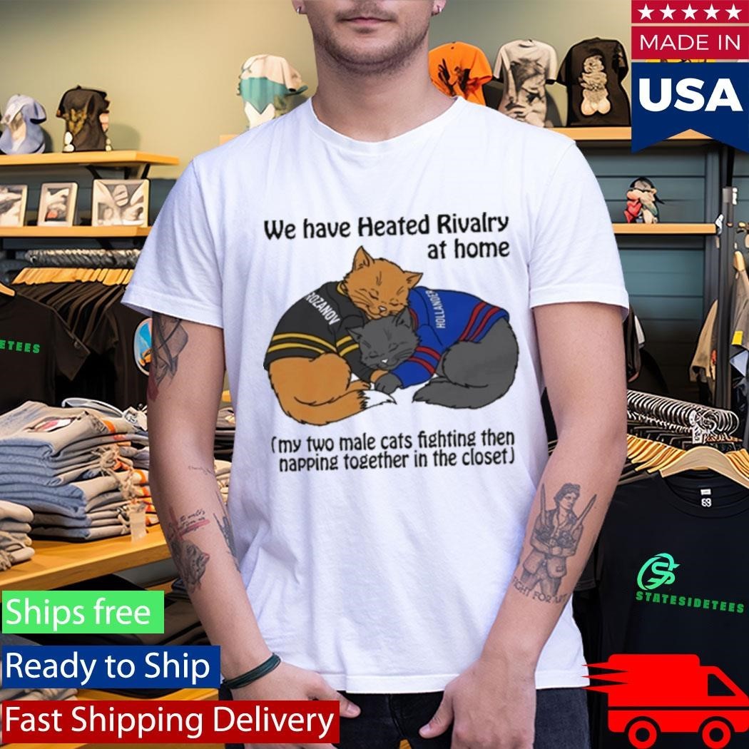 We Have Heated Rivalry At Home Cat Shirt Unisex , , , Long Sleeve Tee