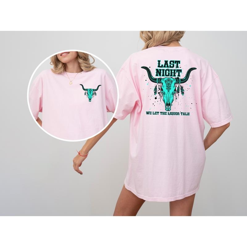 We Let Liquor Talk Casual Comfort T-Shirts