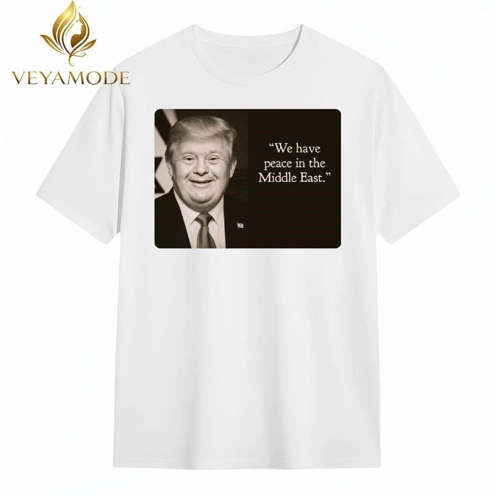 We have peace in the Middle East Trump tee Unisex , , , Long Sleeve Tee