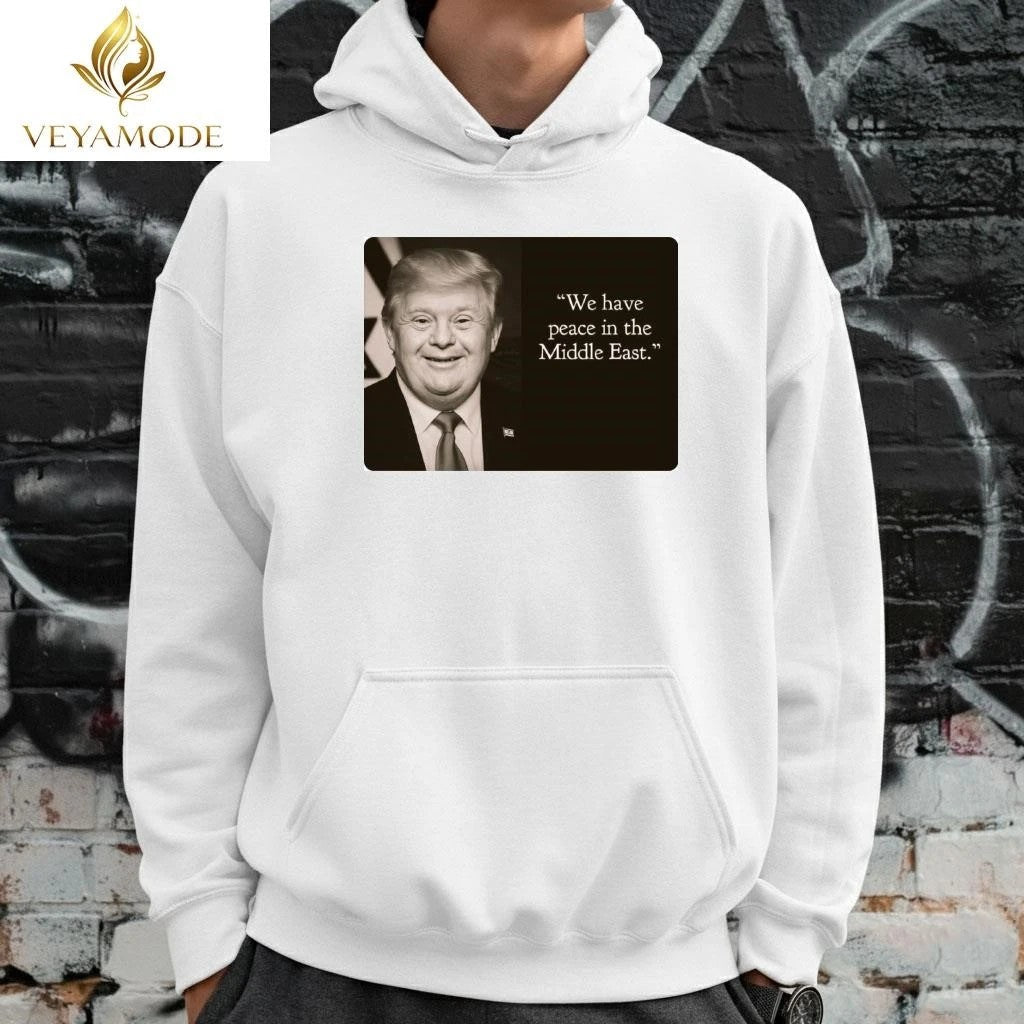 We have peace in the Middle East Trump tee Unisex , , , Long Sleeve Tee