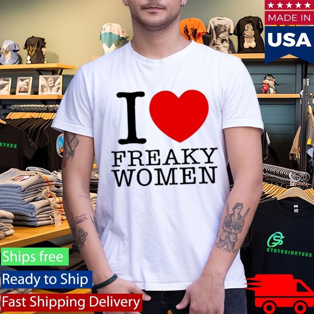 Wendeeluvz I Heart Freaky Women Shirt Unisex , , , Long Sleeve Tee
