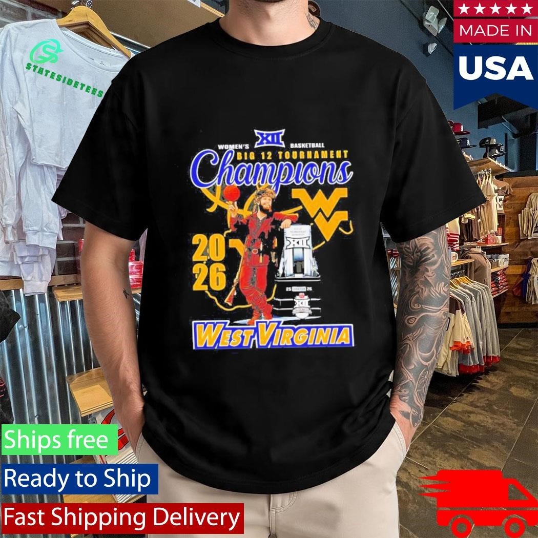 West Virginia Mountaineers Women’s Basketball Big 12 Tournament Champions Shirt Unisex , , , Long Sleeve Tee