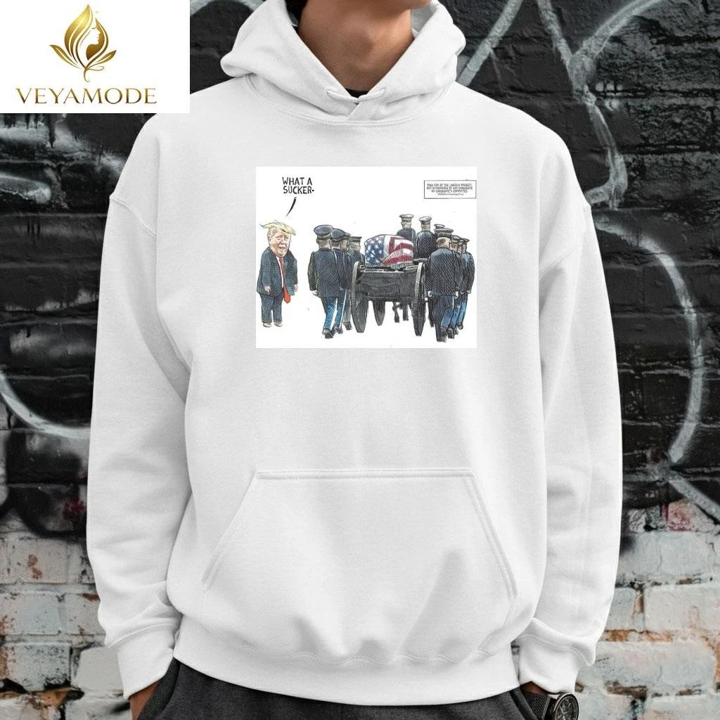 What a sucker Trump American soldier’s coffin tee Unisex , , , Long Sleeve Tee