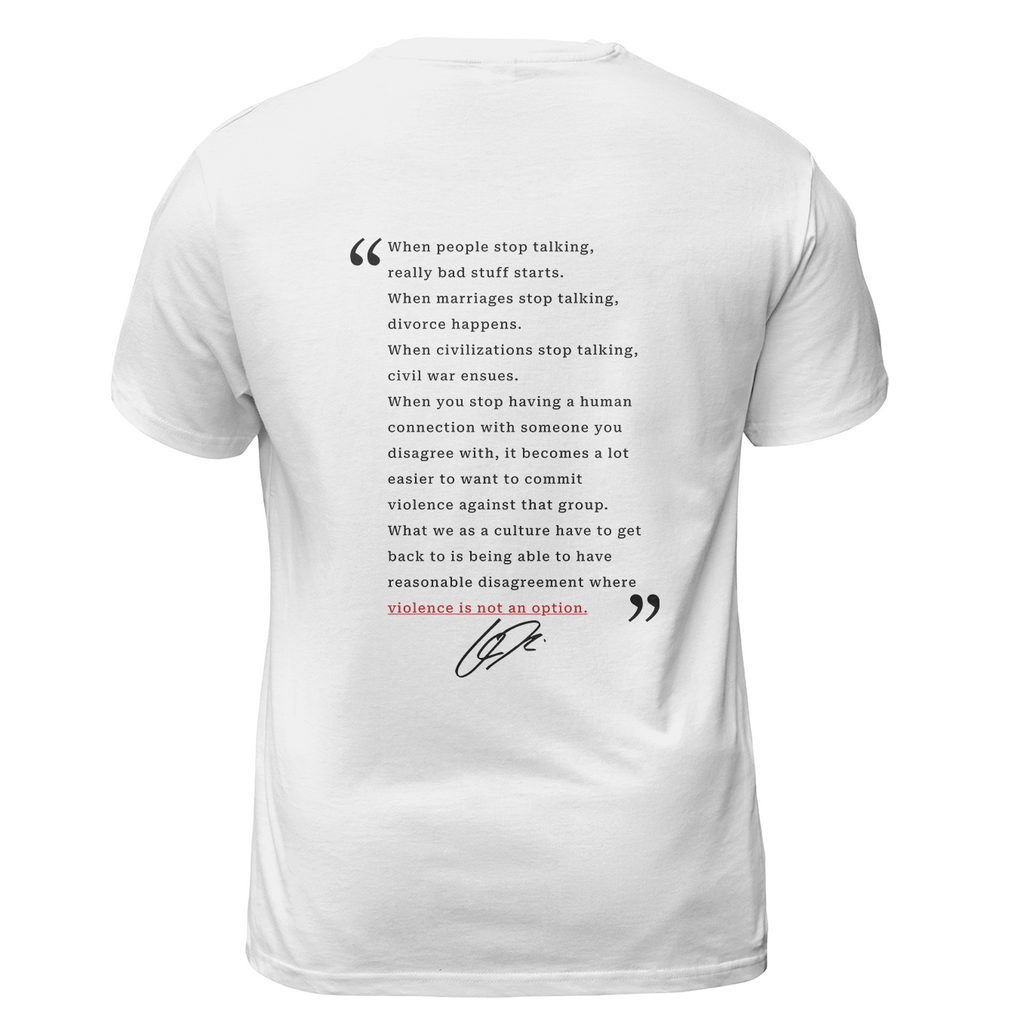 Freedom When People Stop Talking Charlie Kirk G T-Shirts