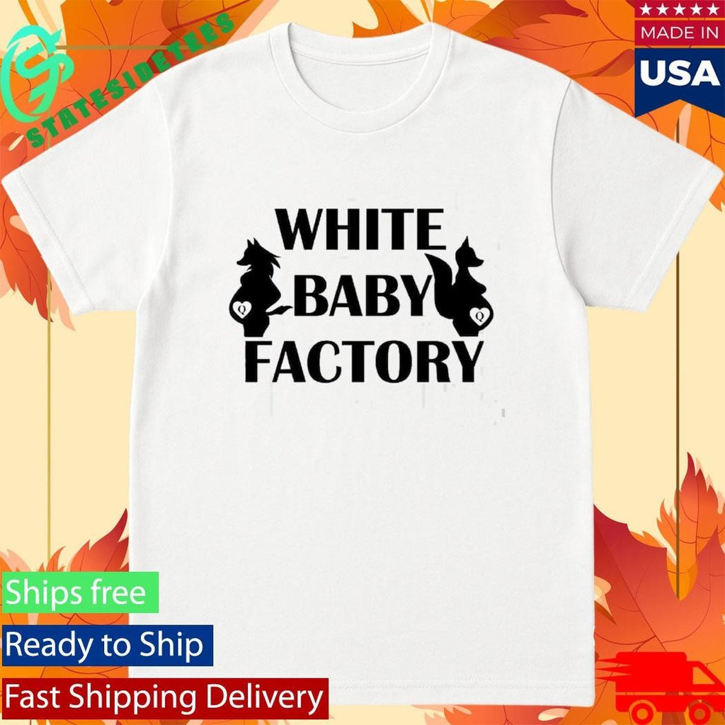 White Baby Factory Shirt Unisex , , , Long Sleeve Tee