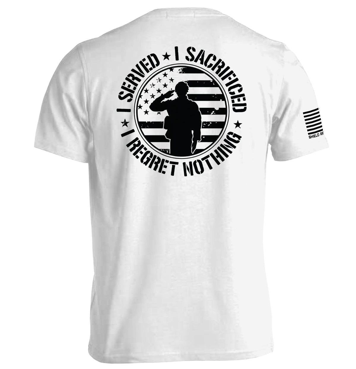 I Served I Sacrificed I Regret Nothing T-Shirts