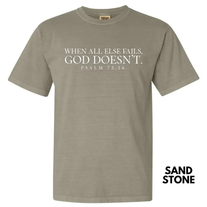 White Psalm 73 Comfort Colors 'NLB' T-Shirts