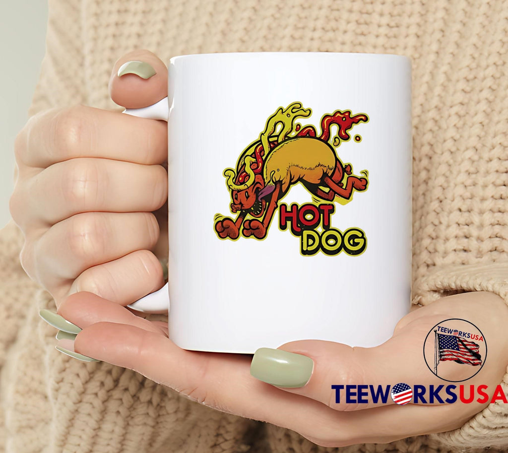 Wild Fast Food Running Express Hot Dog T-Shirt