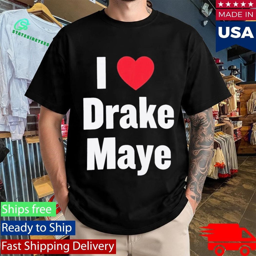 Will Campbell I Love Drake Maye Shirt Unisex , , , Long Sleeve Tee