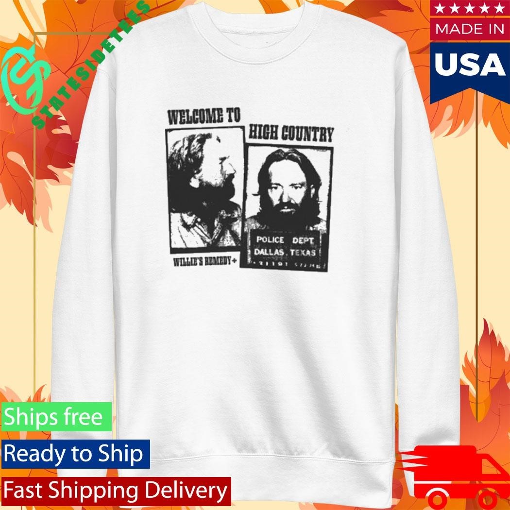 Willie’s Remedy Mugshot Shirt Unisex , , , Long Sleeve Tee