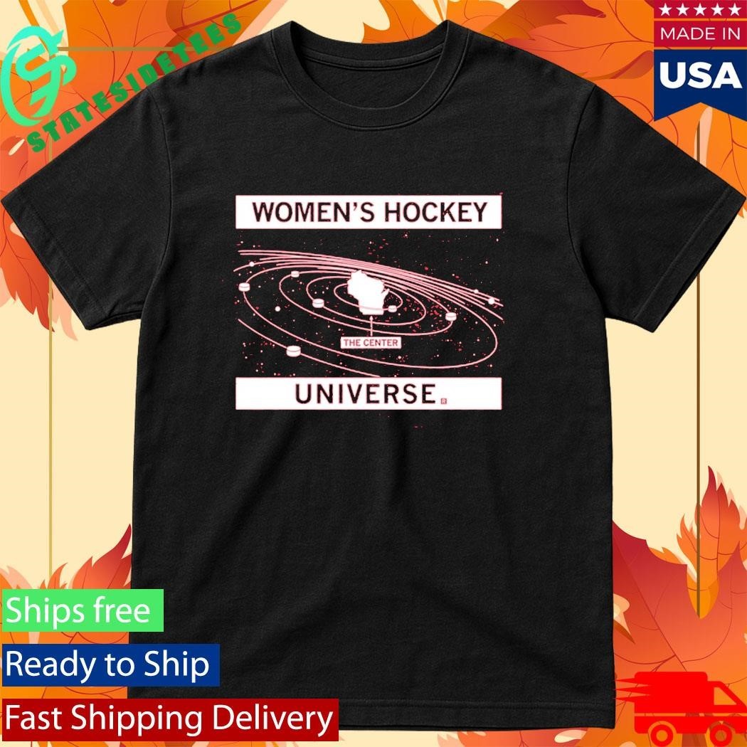 Wisconsin Women’s Hockey Universe The Center Shirt Unisex , , , Long Sleeve Tee