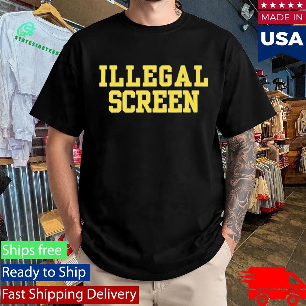 Wise Man Illegal Screen Shirt Unisex , , , Long Sleeve Tee