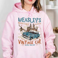 Wizard Flying Car Vintage Weasley Car Bookish Wizard Universal Fan Magical Adventure Her T-Shirts