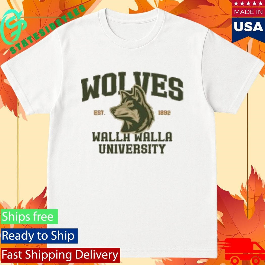 Wolve Walla Walla University Gameday Shirt Unisex , , , Long Sleeve Tee