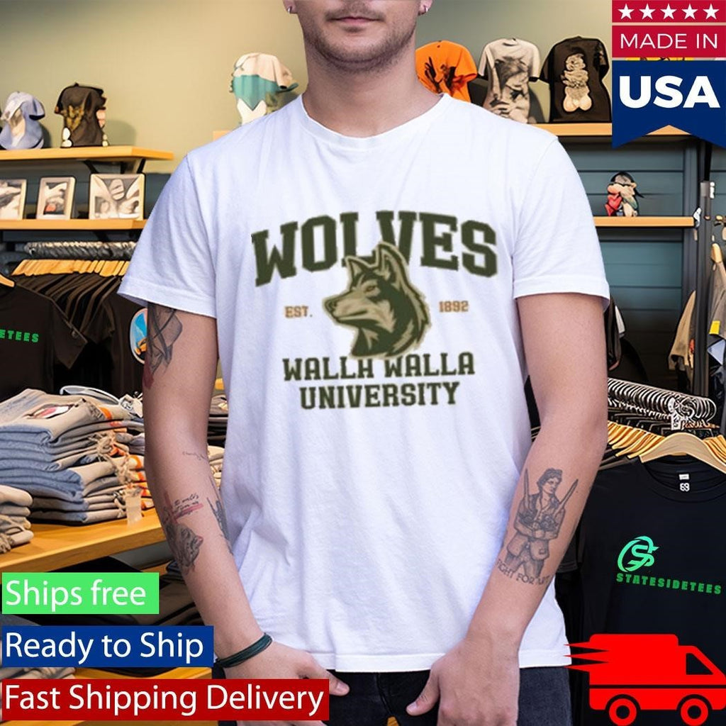 Wolve Walla Walla University Gameday Shirt Unisex , , , Long Sleeve Tee