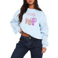 Loose Cute Water Cup Print Crew Neck Long Sleeve Casual Fall Workout Tops Autumn Streetwear T-Shirts