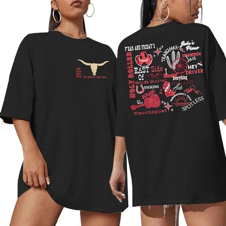 Retro Western Music Shirts Vintage Country T-Shirts