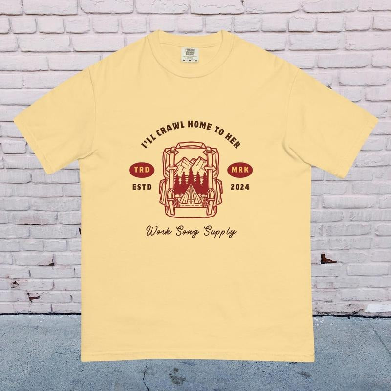 Work Song Supply Shirt Folk Music Fan Outdoor Lover T-Shirts