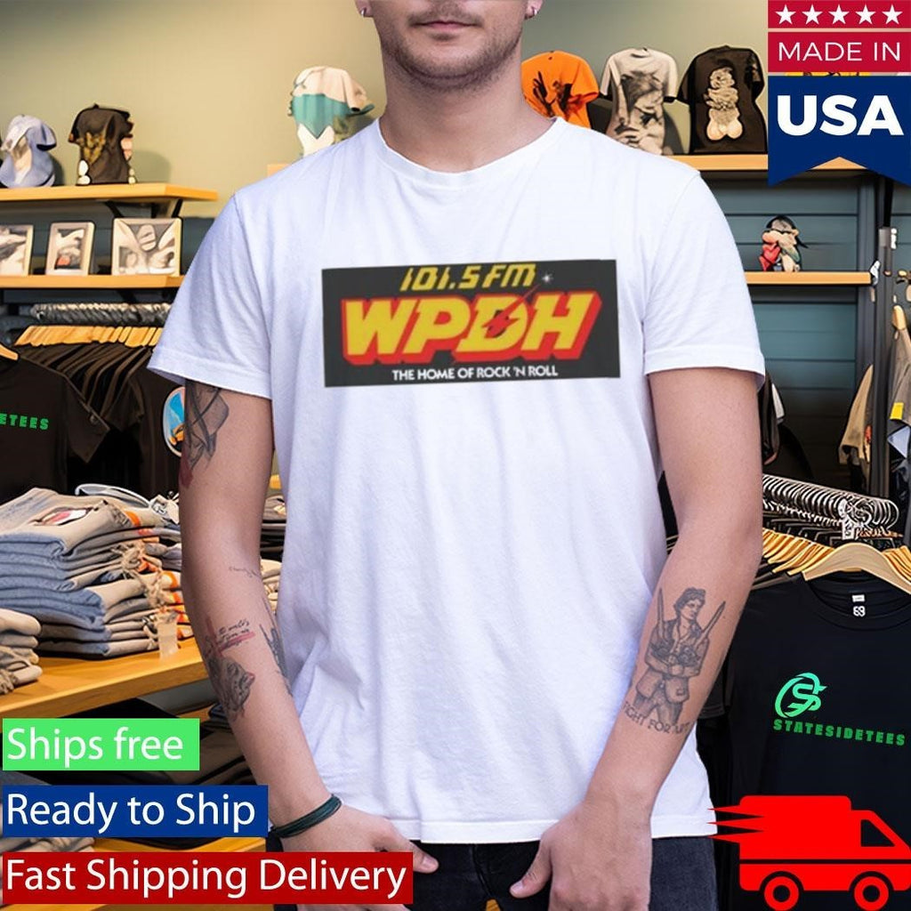 Wpdh Retro ’80S Logo The Home Of Rock N Roll Shirt Unisex , , , Long Sleeve Tee