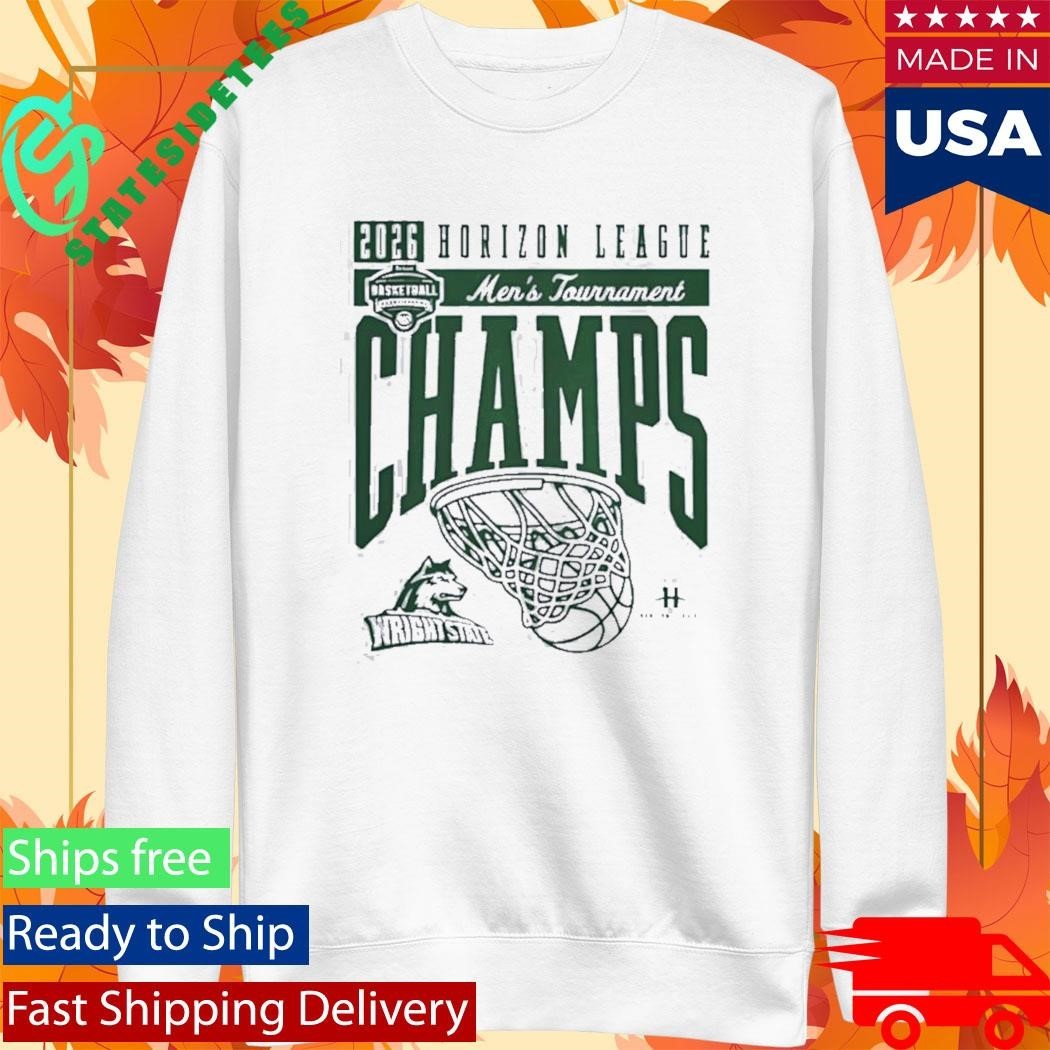 Wright State Basketball 2026 Horizon League Men’s Tournament Champions Shirt Unisex , , , Long Sleeve Tee