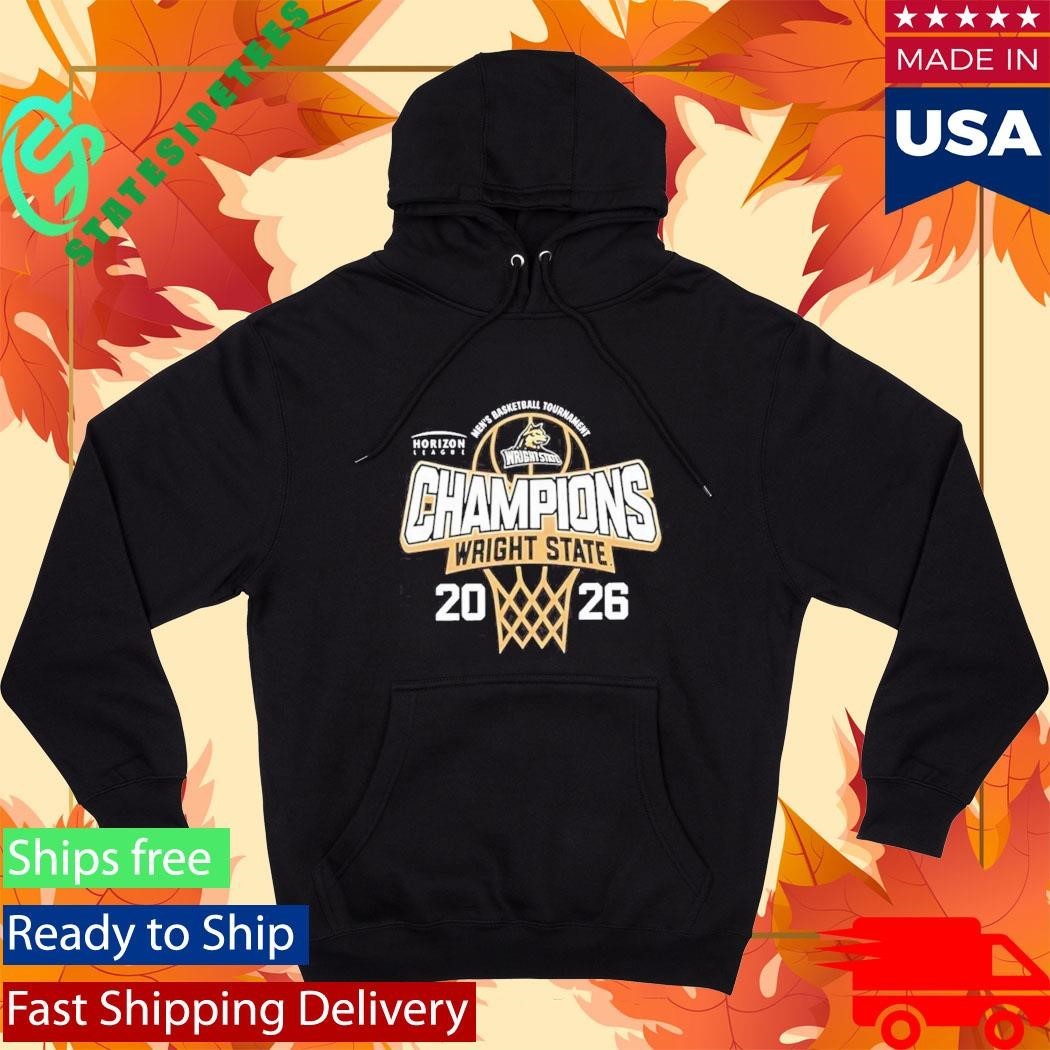 Wright State Raiders 2026 Horizon League Men’s Basketball Tournament Champions Shirt Unisex , , , Long Sleeve Tee