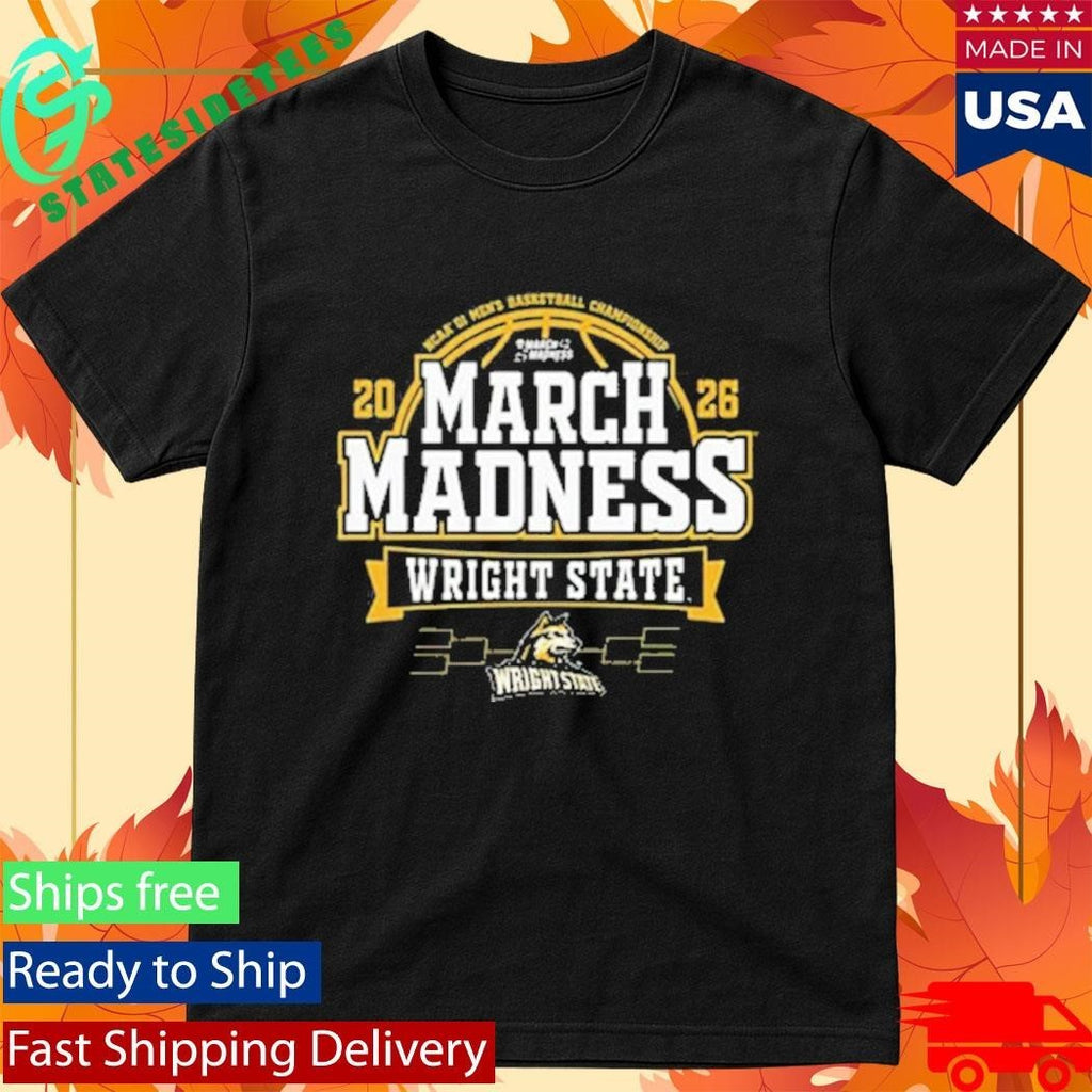 Wright State Raiders March Madness 2026 NCAA Division I Men’s Basketball Championship Shirt