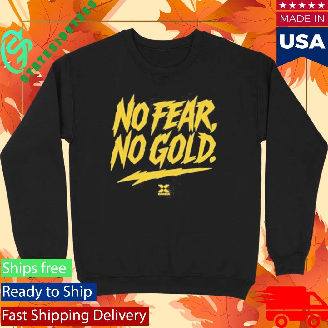 X Games No Fear, No Gold Shirt Unisex , , , Long Sleeve Tee
