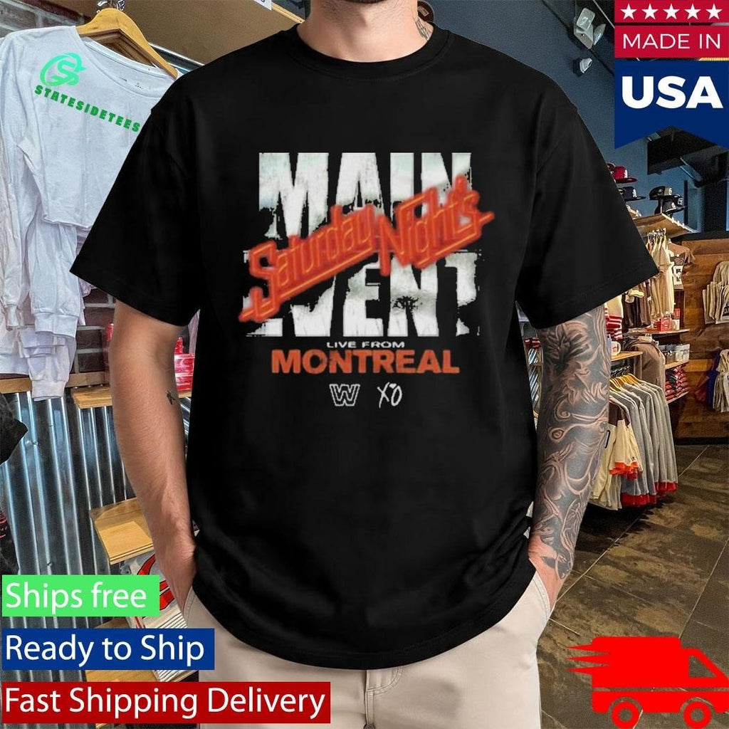 X Xo Saturday Night’s Main Event Shirt Unisex , , , Long Sleeve Tee