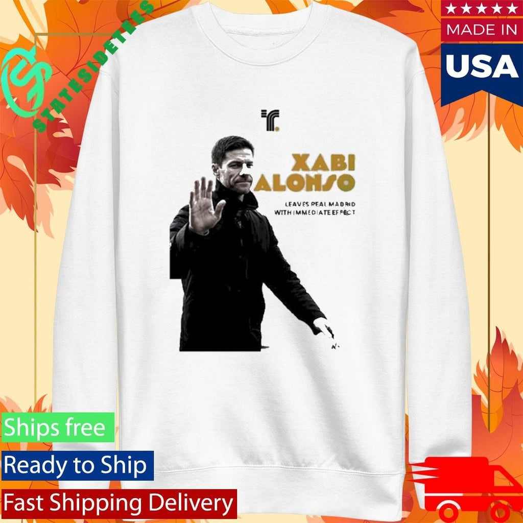 Xabi Alonso Leaves Real Madrid With Immediate Effect Shirt Unisex , , , Long Sleeve Tee