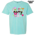 Y2K Merry Comfort Colors 'NLB' T-Shirts
