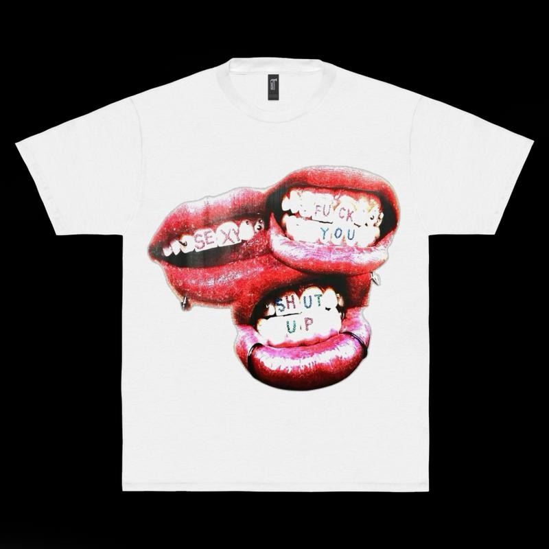 Y2K Words That Make You Fall Love Top Shirt Streetwear Womenswear T-Shirts