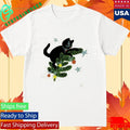 Yarrow Goods Christmas Tree Cat Shirt Unisex , , , Long Sleeve Tee