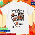 Yeah I Like Ghb Gay Hockey Boys Shirt Unisex , , , Long Sleeve Tee