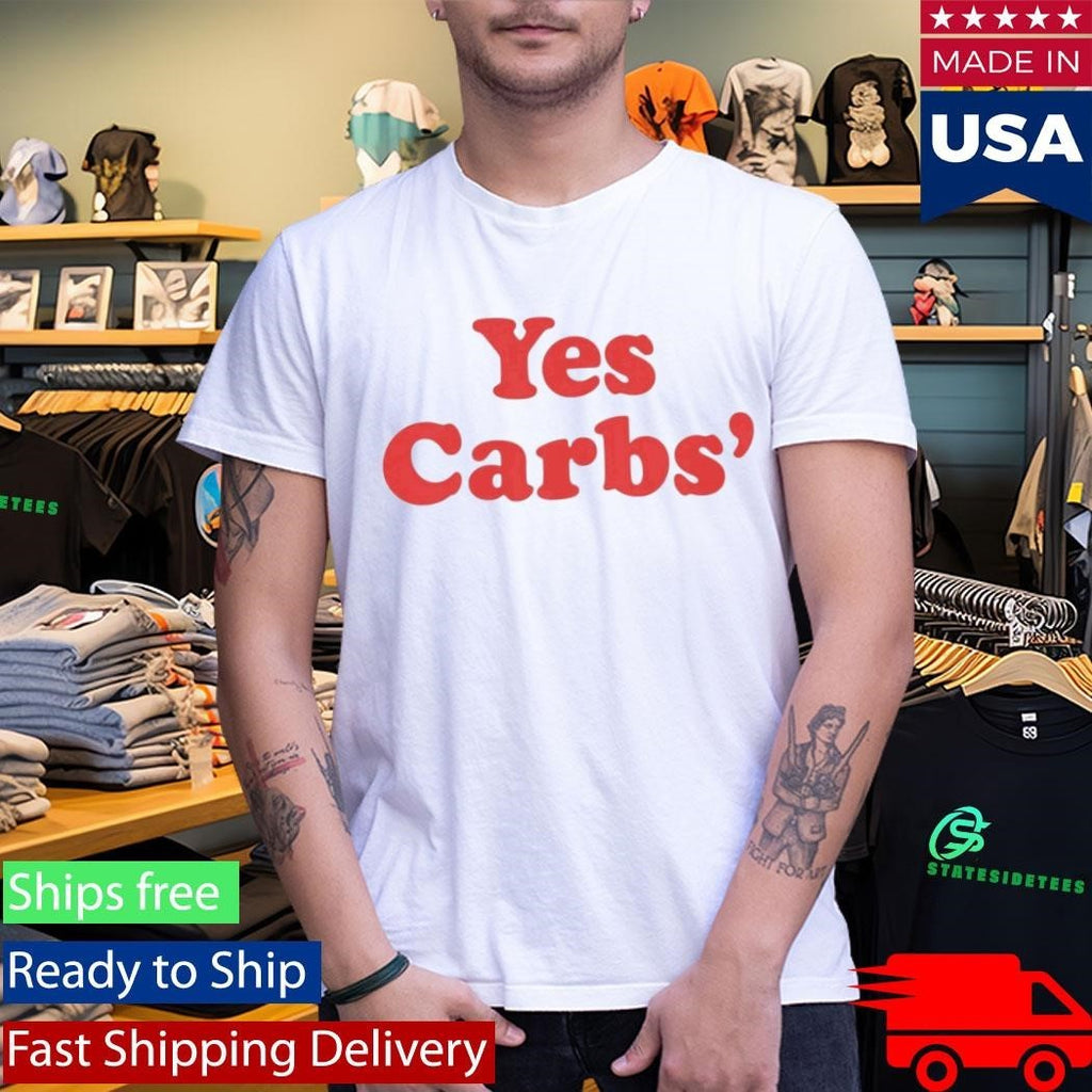 Yes Carbs Unisex , , , Long Sleeve Tee