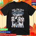 Yes I’m Old But I Saw Patriots Greatness Signature Shirt Unisex , , , Long Sleeve Tee