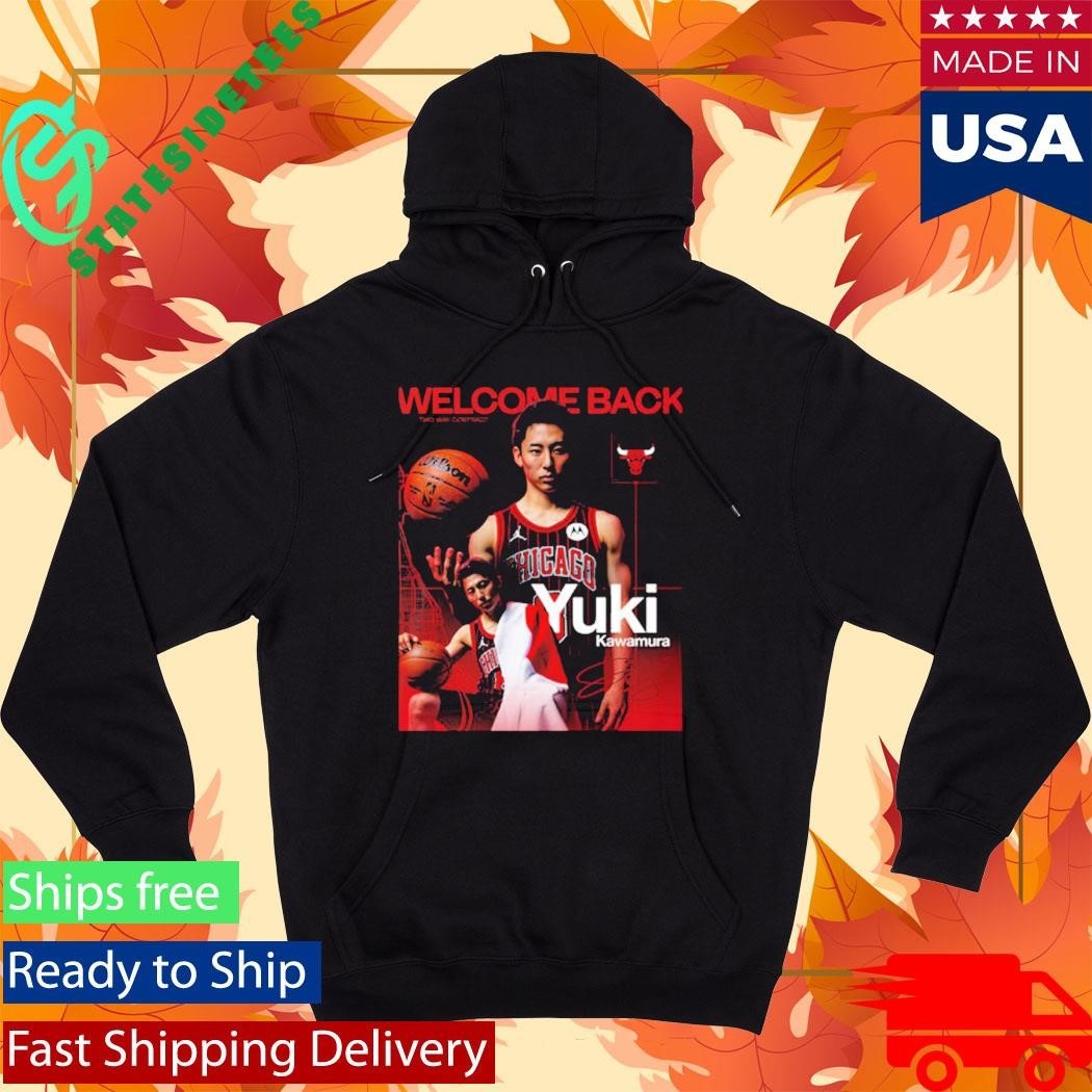 Yuki Kawamura Welcome Back Chicago Bulls Two Way Contract Shirt Unisex , , , Long Sleeve Tee