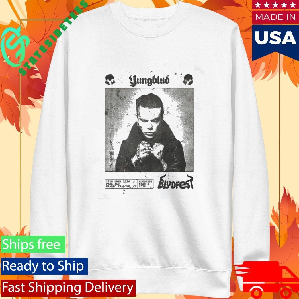 Yungblud Bludfest 2026 Park 360 Hradec Kralove Czech On June 27th Shirt Unisex , , , Long Sleeve Tee