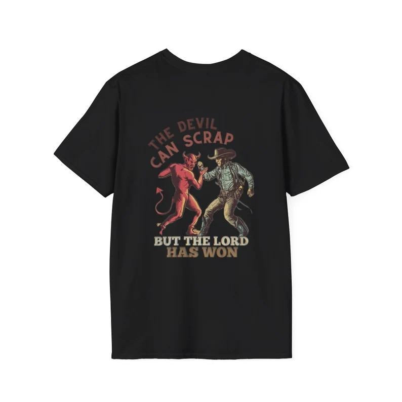 Z@@Ch Bry@@N Devil Can Scrap Western Cowboy Rodeo Zach Fan Country Music Shirt Quittin Time Tour 2024 Shirt Sofstyle Cotton T-Shirts