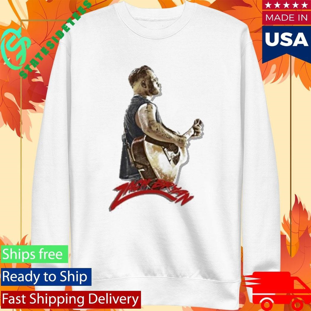 Zach Bryan Silhouette Shirt Unisex , , , Long Sleeve Tee