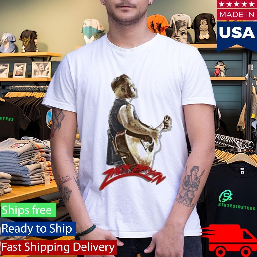 Zach Bryan Silhouette Shirt Unisex , , , Long Sleeve Tee