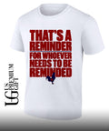 Zack Wheeler That’s A Reminder For Whoever Needs To Be Reminded shirt