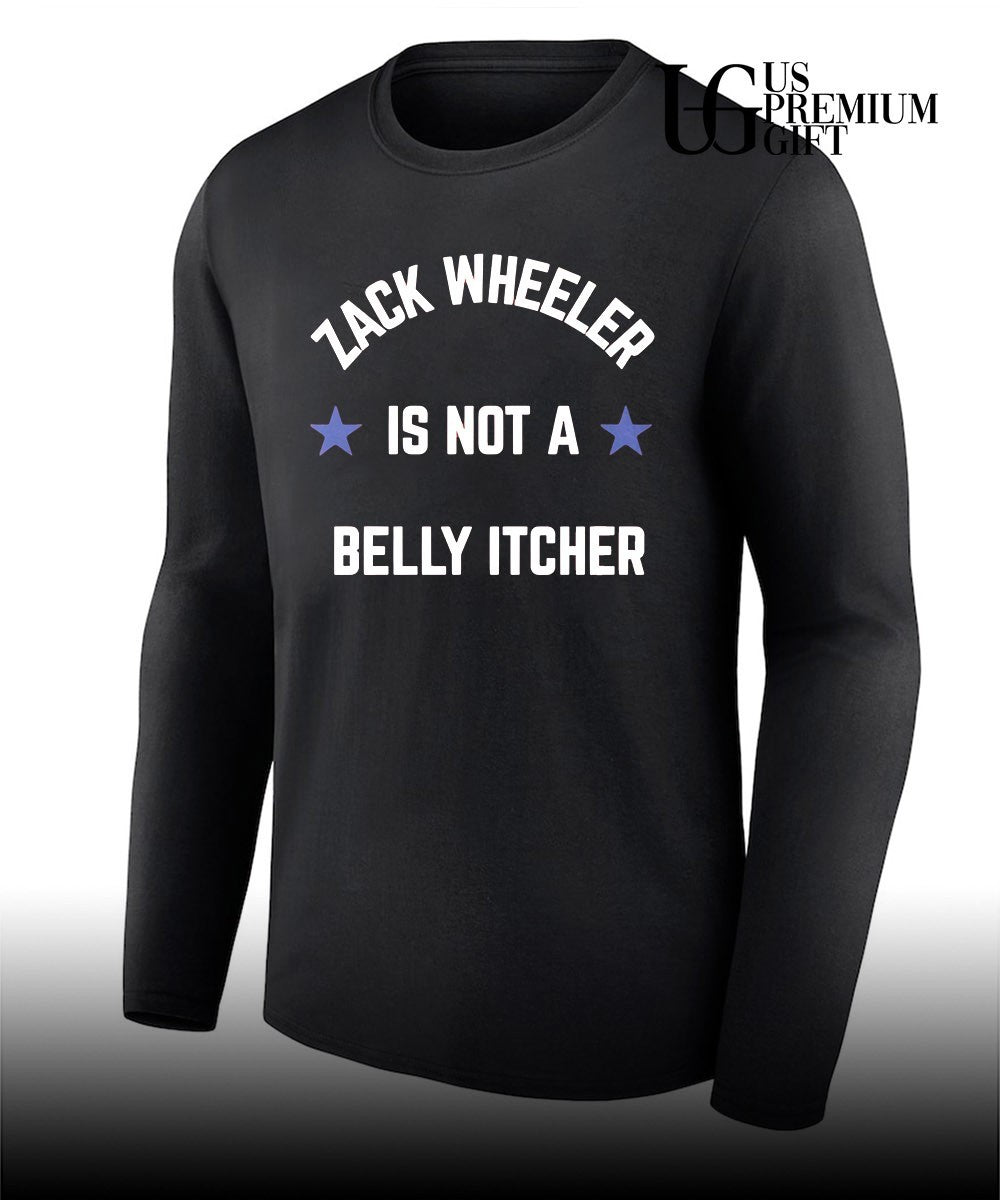 Zack Wheeler is not a Belly Itcher shirt