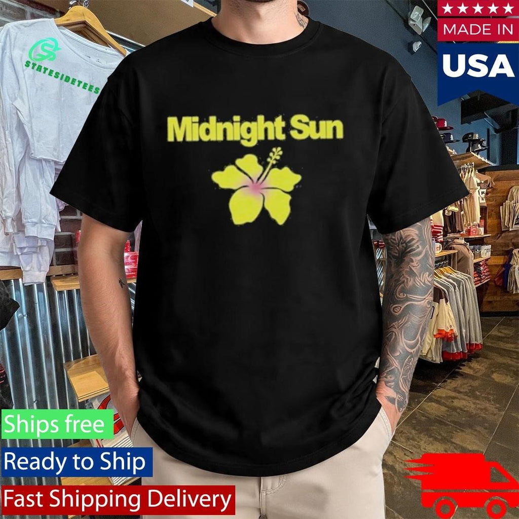 Zara Larsson Midnight Sun Hibiscus Shirt Unisex , , , Long Sleeve Tee