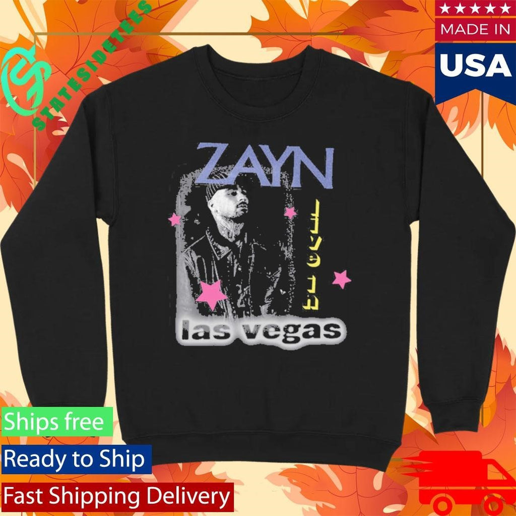 Zayn Live In Las Vegas Photo Star Shirt Unisex , , , Long Sleeve Tee
