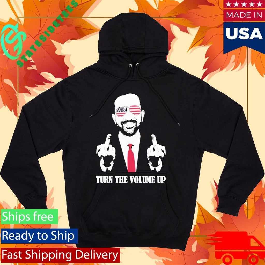 Zohran Mamdani Tell Donald Trump Turn The Volume Up Political Shirt Unisex , , , Long Sleeve Tee