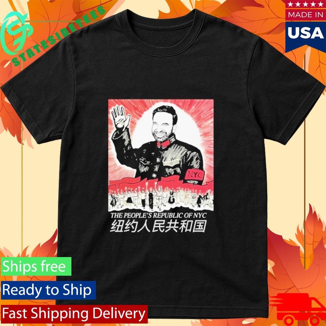 Zohran Mao The People’s Republic Of Nyc Shirt Unisex , , , Long Sleeve Tee