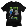 Zombie Time Adventure Vintage Funny Cartoon Cotton Printing Crew Neck Size S 3XL Menswear Top Womenswear Top Underwear Streetwear T-Shirts