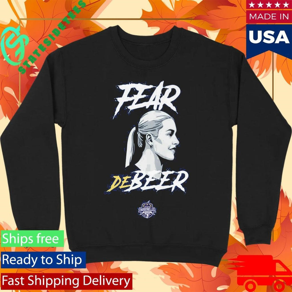 Zus Coffee Thunderbelles Anna Fear DeBeer Shirt Unisex , , , Long Sleeve Tee