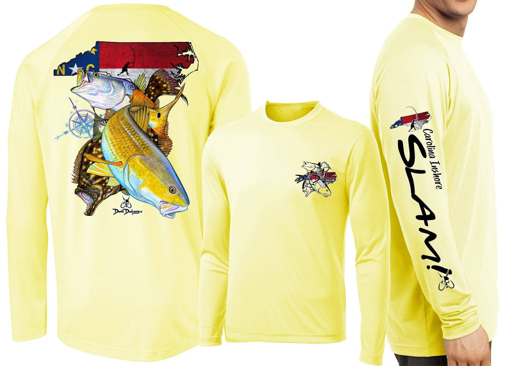 Men’S Performance North Carolina Inshore Slam Long Sleeve