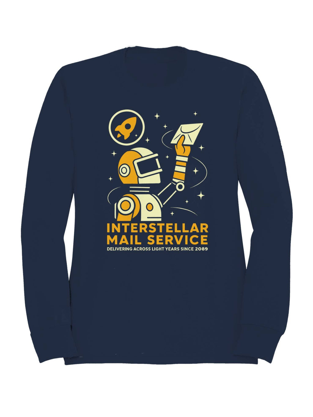 Interstellar Mail Service Graphic Men's Sweatshirt